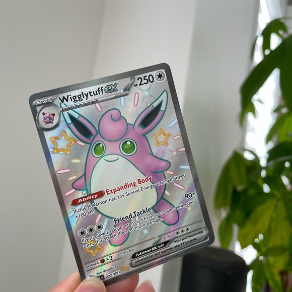 Pokemon Other - Pokemon wigglytuff card shiny